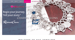 Desktop Screenshot of hugjewelers.com